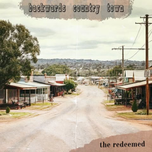 Backwards Country Town Artwork